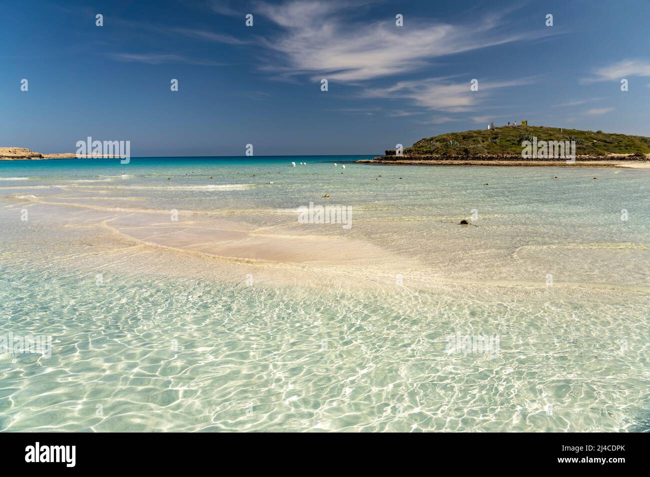 Der Strand Nissi Beach Bei Agia Napa, Zypern, Europa 