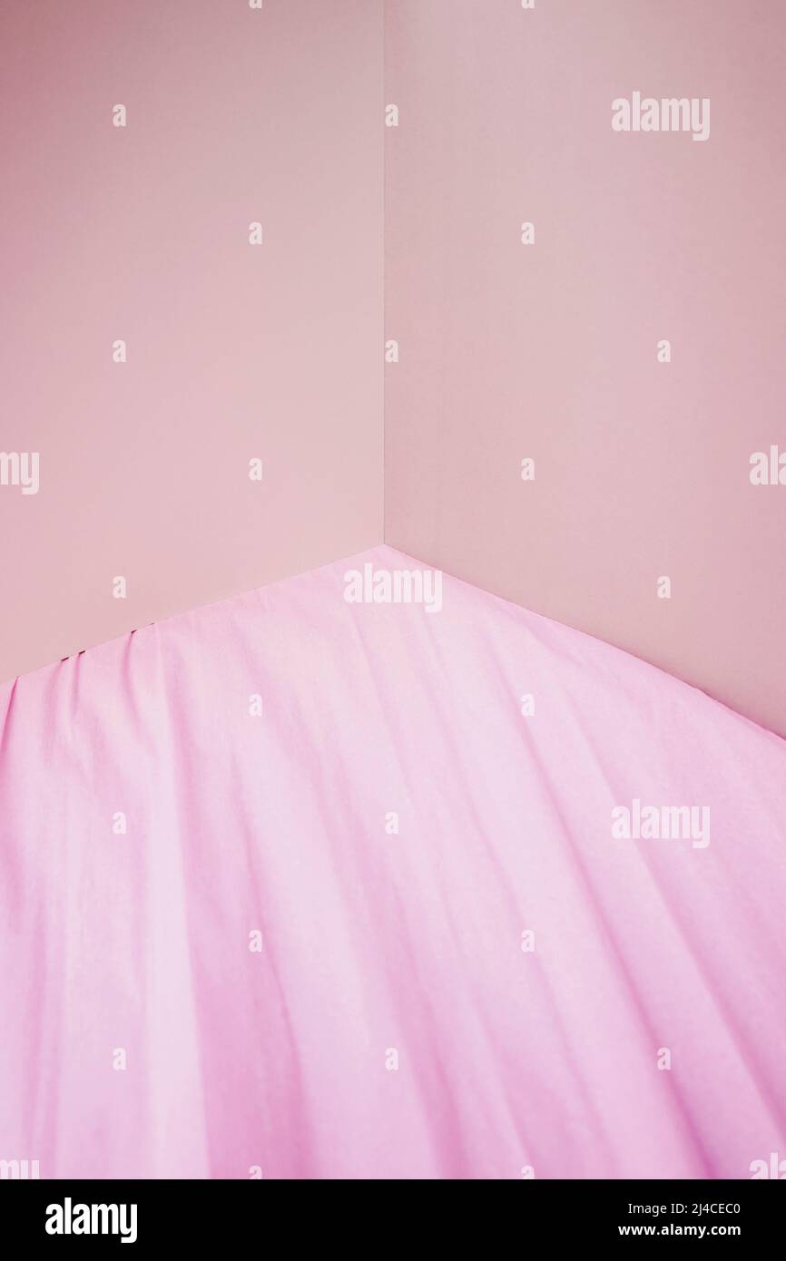 Elegant background of mixed textures in pink tones Stock Photo