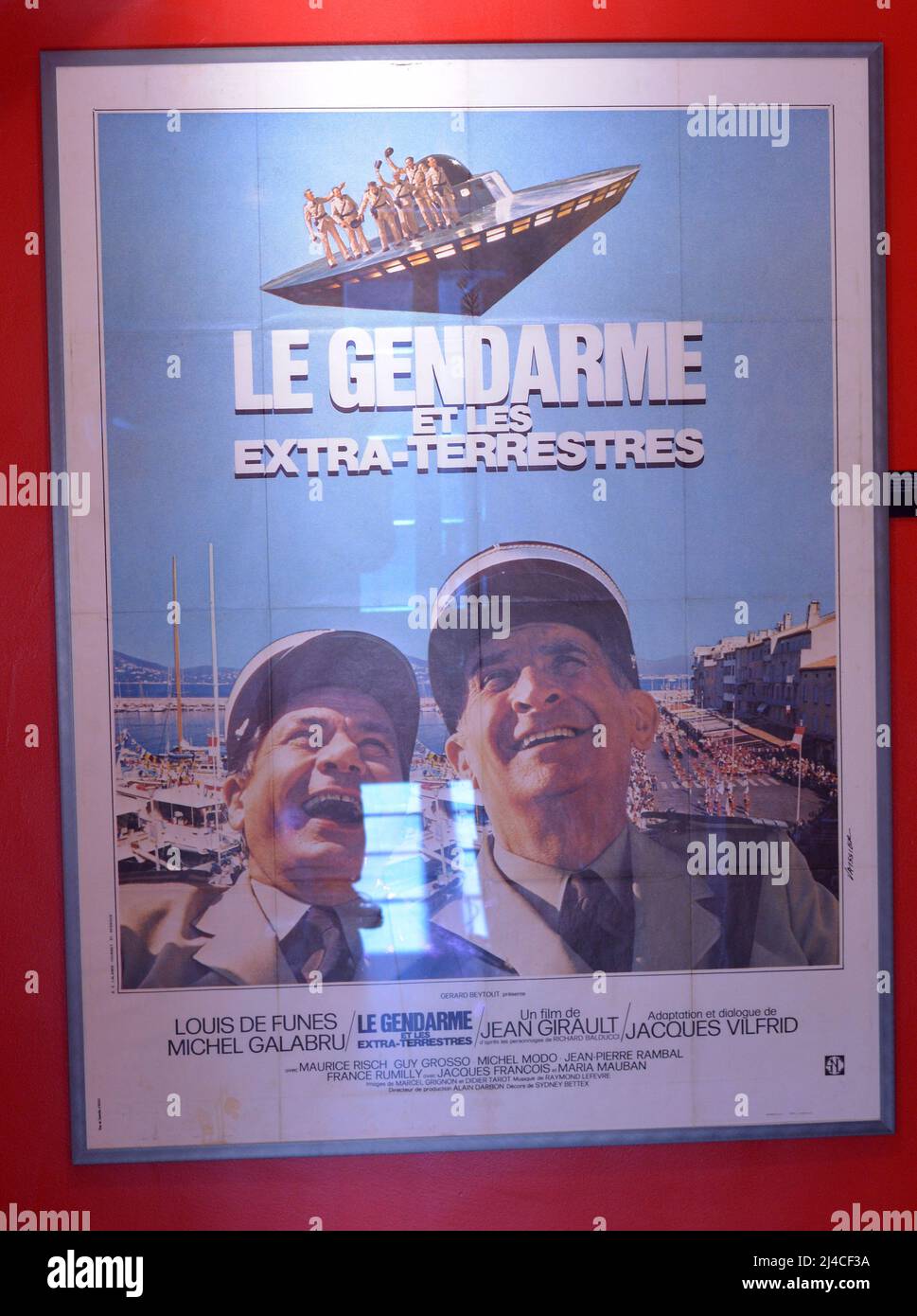 St Tropez Cinema Museum Stock Photo