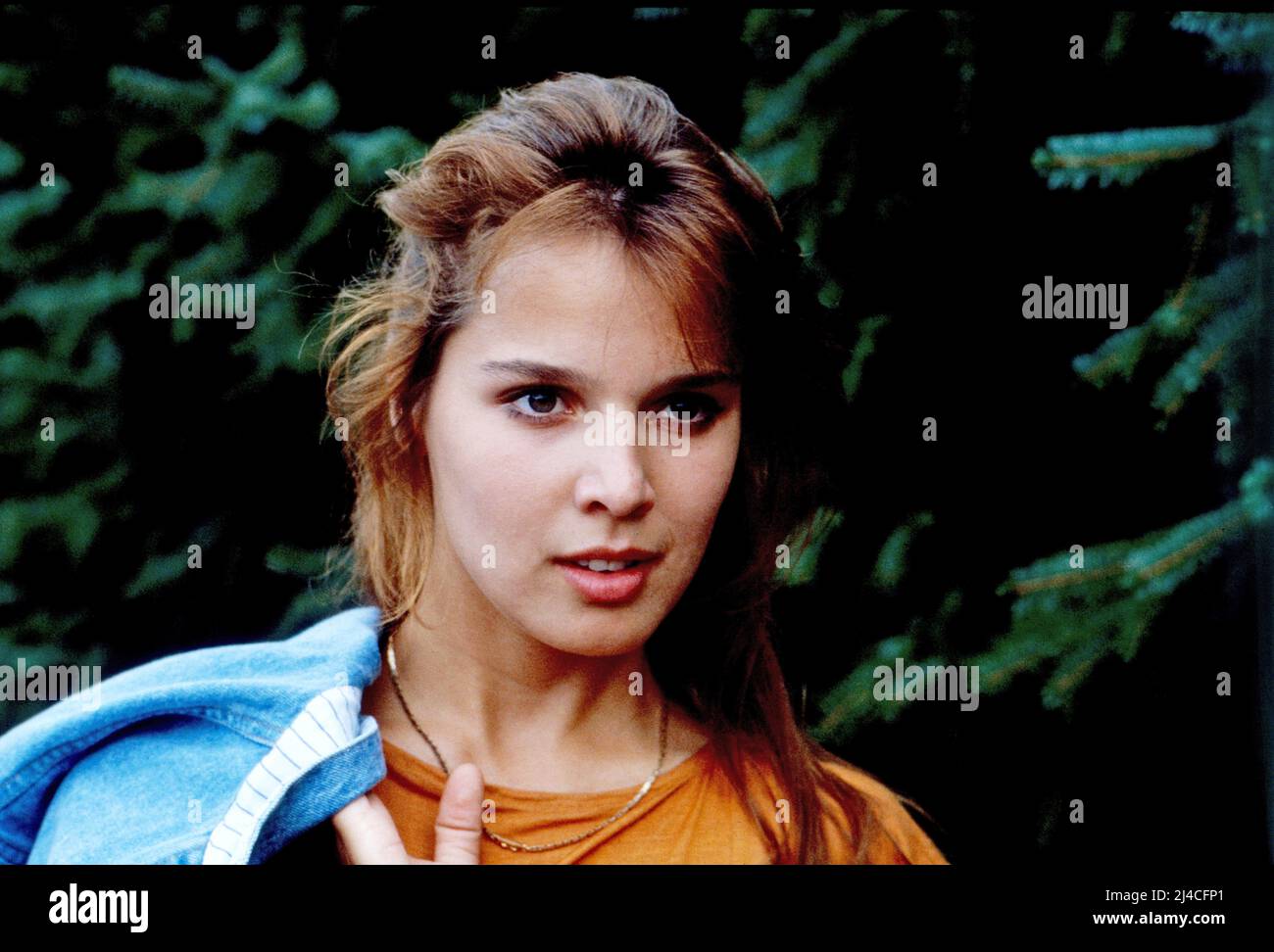 Die Klette, Fernsehfilm, Deutschland 1987, Regie: Herbert Ballmann, Darsteller: Desiree Nosbusch Stock Photo