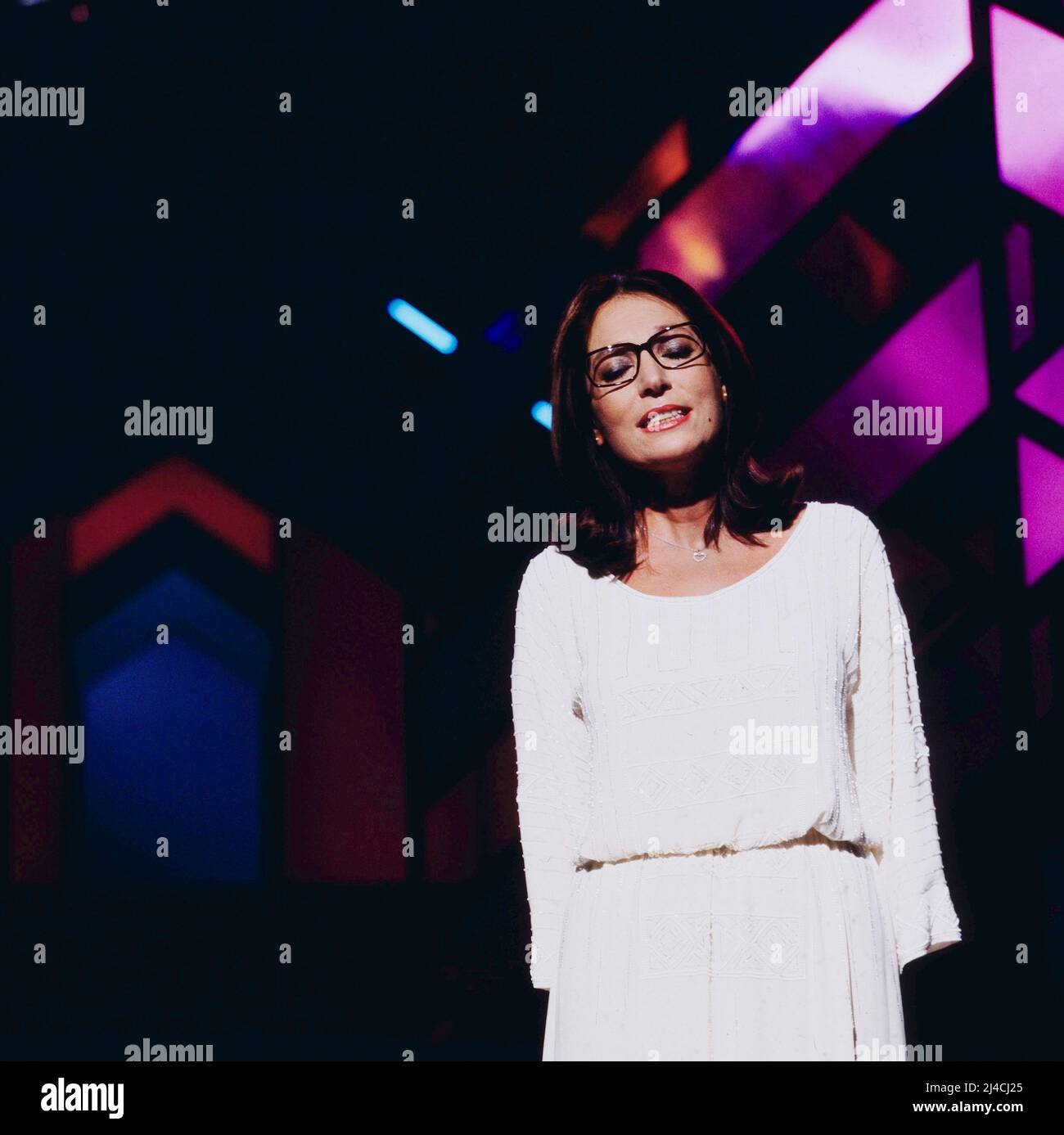 Greek Singer Nana Mouskouri Tv High Resolution Stock Photography and Images  - Alamy