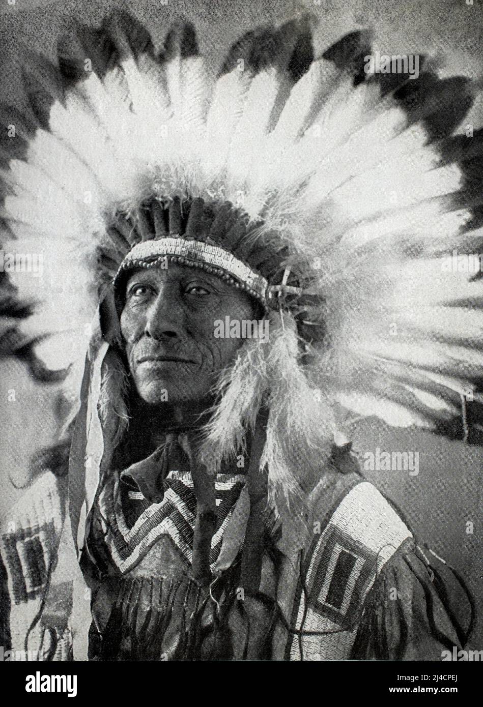 White Whirlwind (Wamniyomni Ska), Oglala Lakota, 1899, Sioux Tribe ...