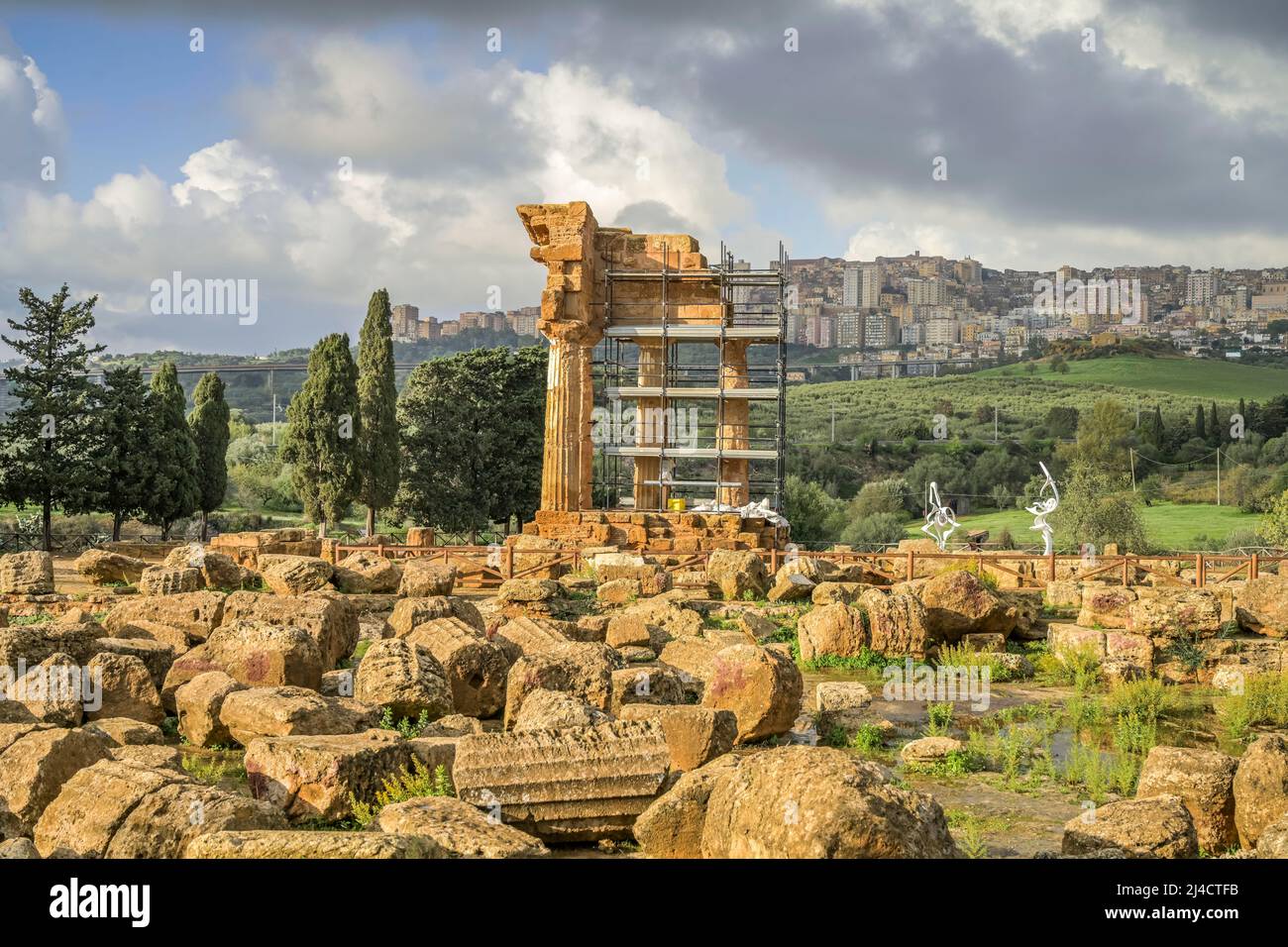 Temple of Dioscuri, Tempio dei Dioscuri, Valle dei Templi (Valley of
