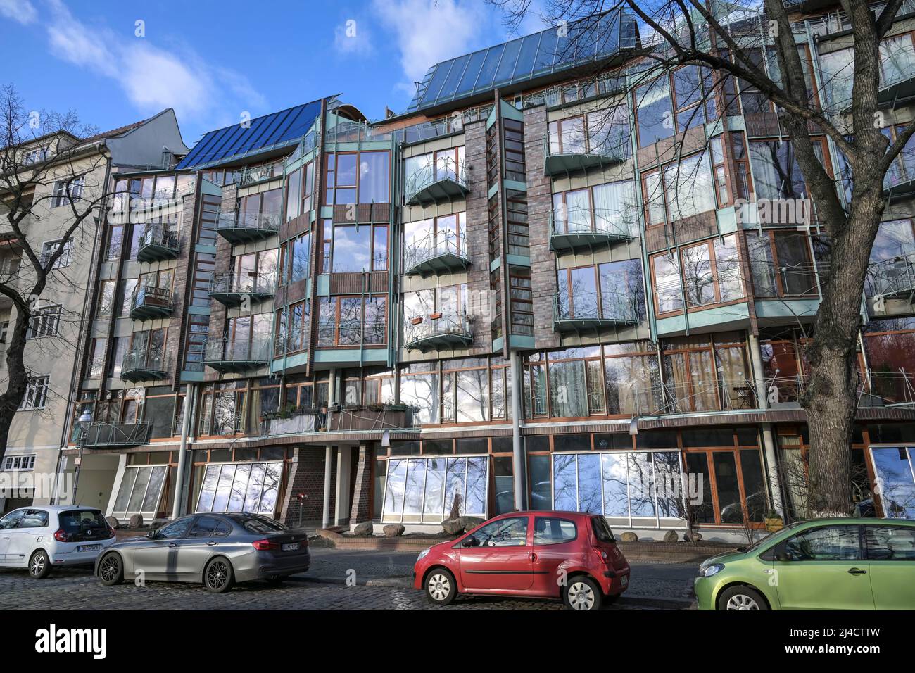 Architecture by Hinrich Baller, residential building, Pommersche
