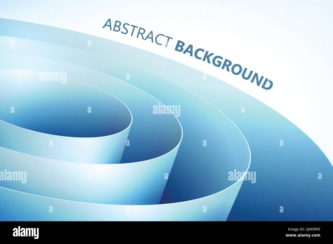 Light Color Abstract Design Wrapper Abstract light template with blue curved wrapping paper in rolled style ...