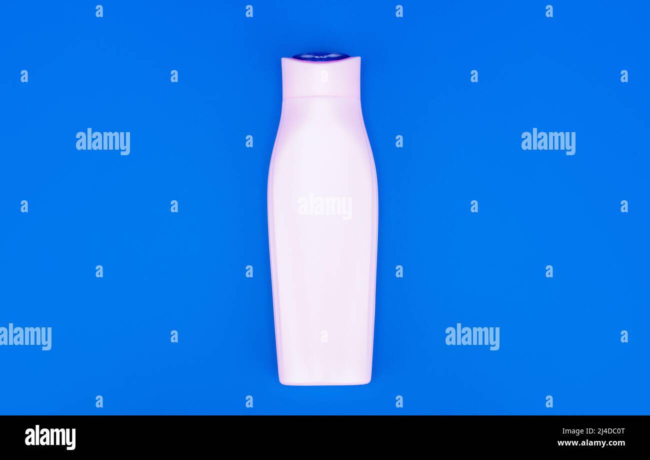hair conditioner or body lotion. daily habit and personal care. skincare beauty cosmetic Stock