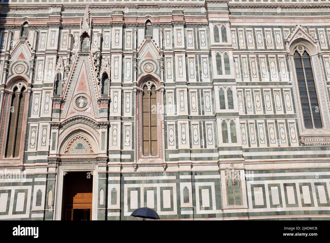Florence Cathedral or Duomo in Piazza del Duomo in centreal Florence Italy Stock Photo