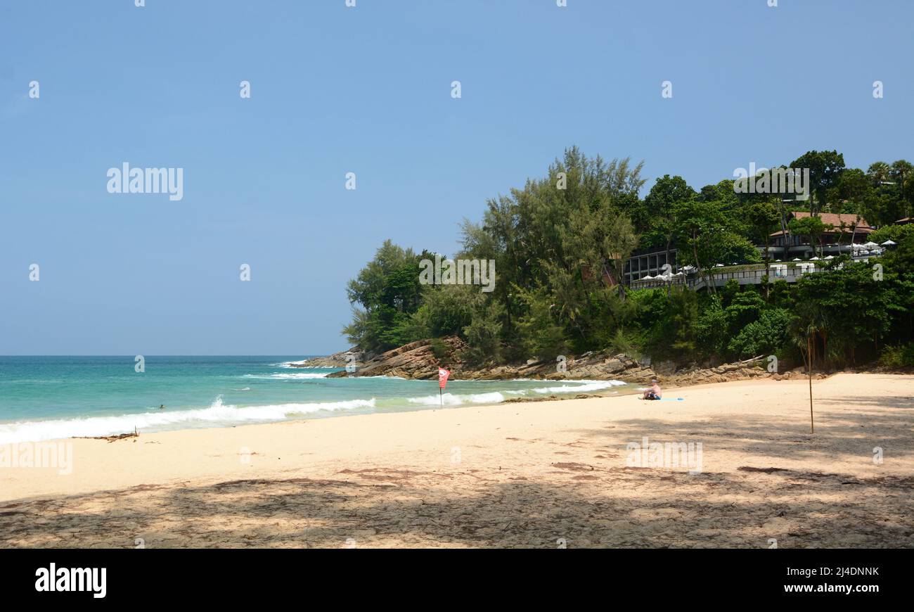 Nai Thon beach. Phuket. Thailand Stock Photo