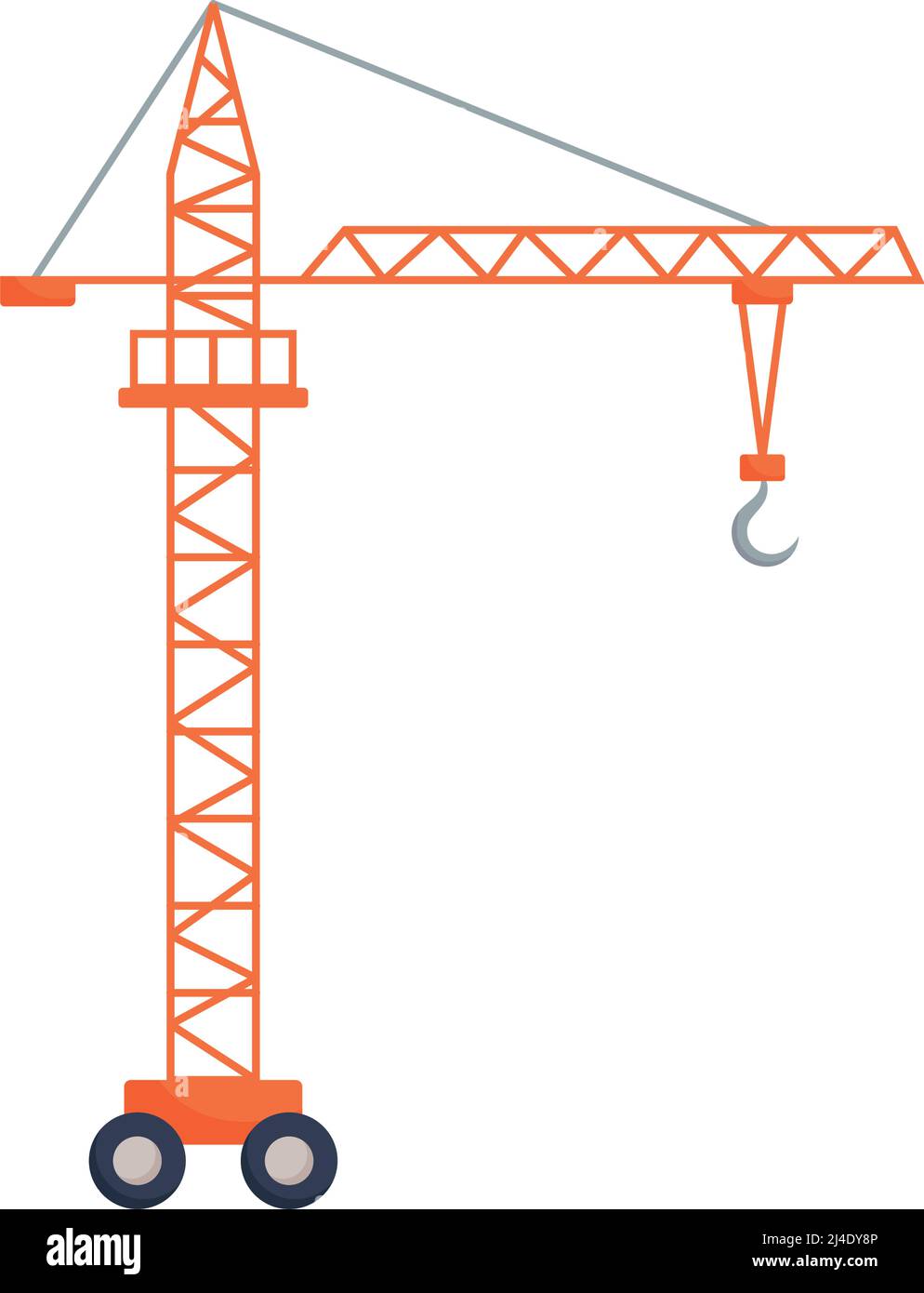 construction crane icon Stock Vector Image & Art - Alamy