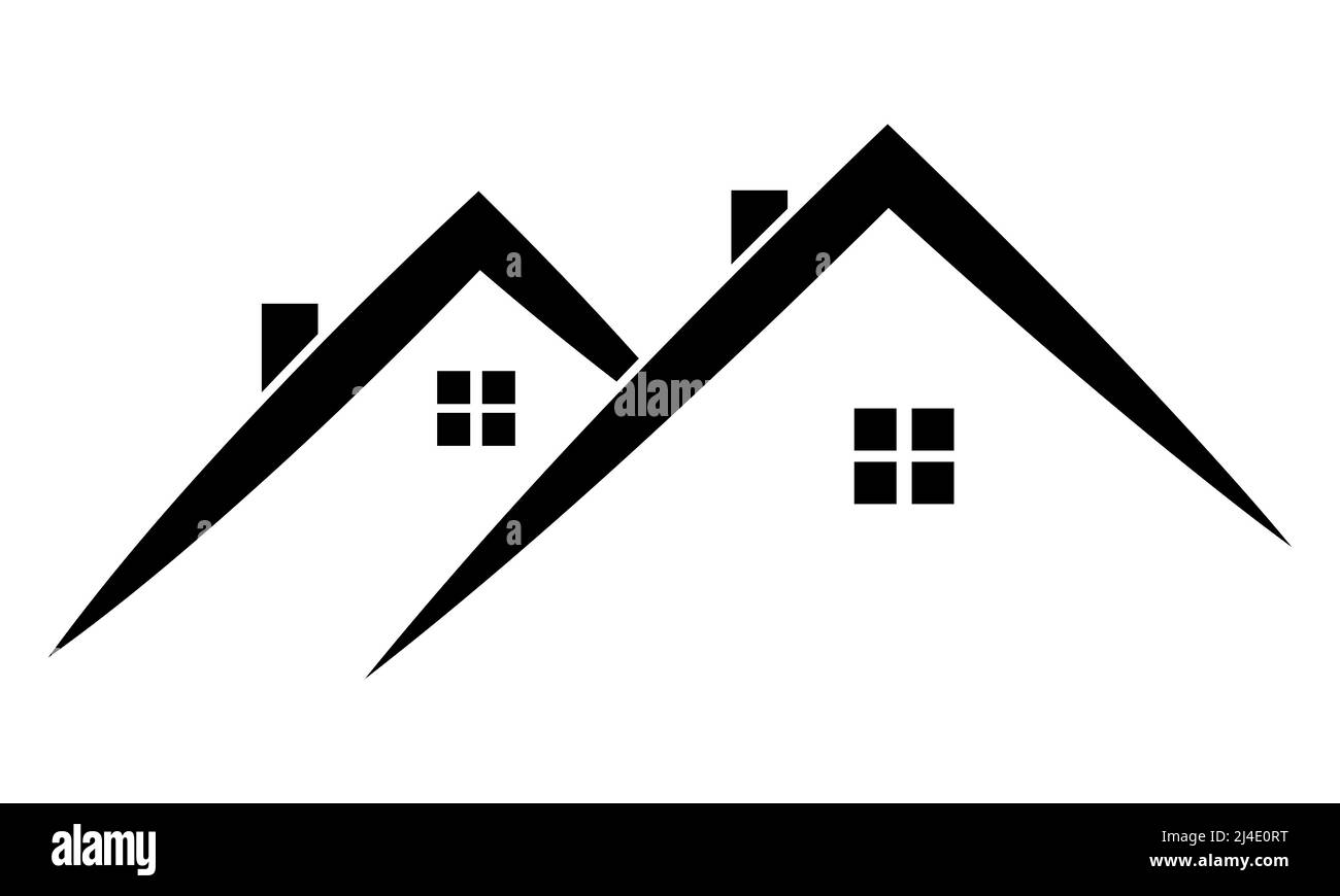 Roof house vector icon. Vector illustration Stock Vector Image & Art