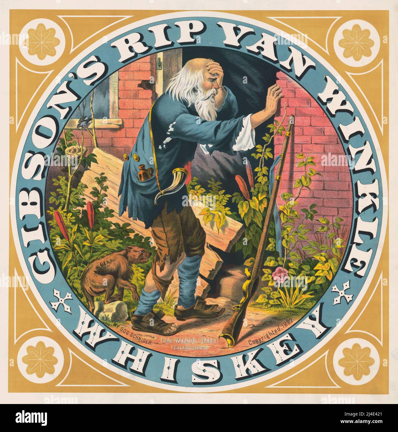 Rip van winkle illustration hi-res stock photography and images