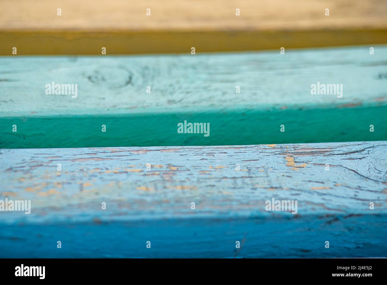 Vintage wood background with peeling paint Stock Photo - Alamy