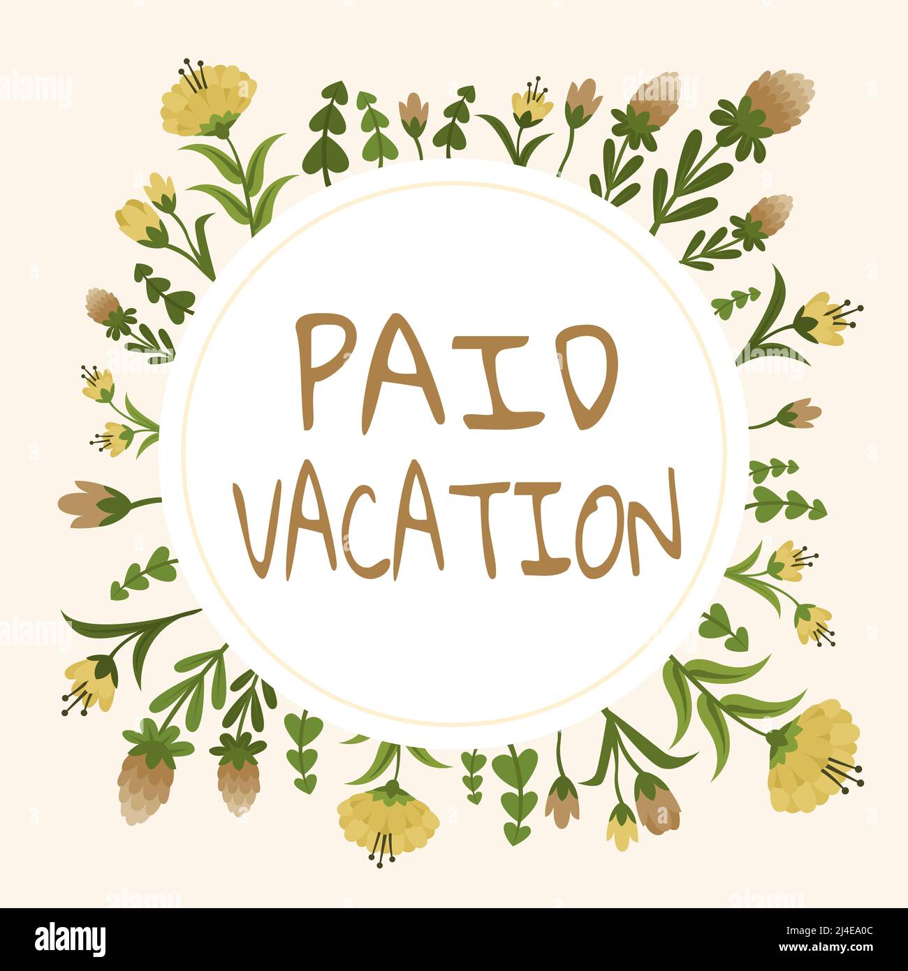 Text Sign Showing Paid Vacation Business Idea Sabbatical Weekend Off Holiday Time Off Benefits Blank Frame Decorated With Abstract Modernized Forms Stock Photo Alamy