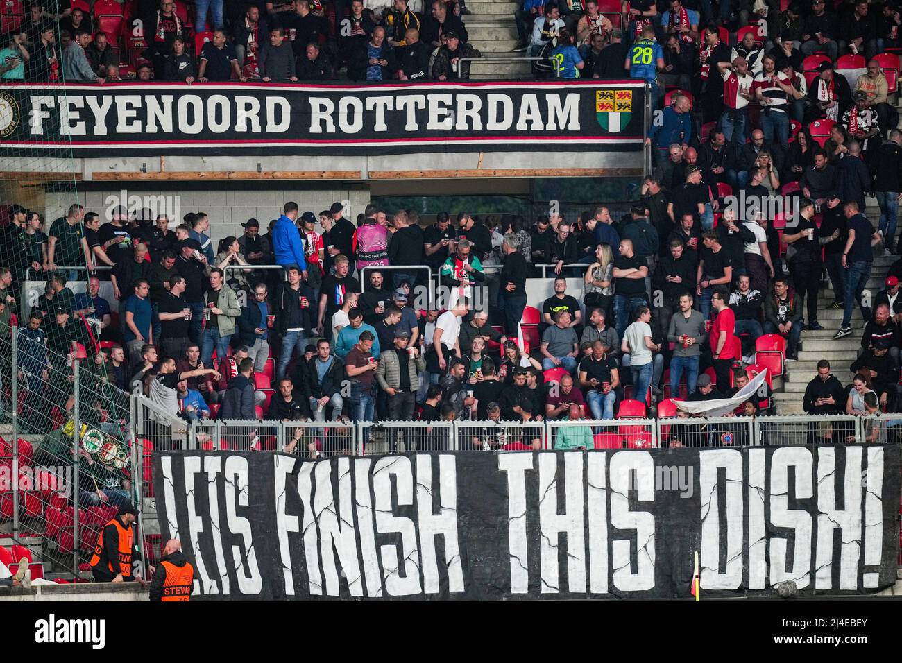 Slavia Prague Fans in the Stands Editorial Stock Photo - Image of