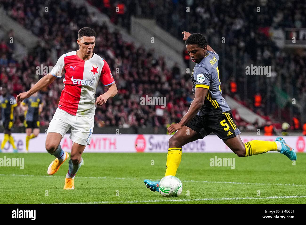 Slavia Prague soccer Stadium Eden Stock Photo - Alamy