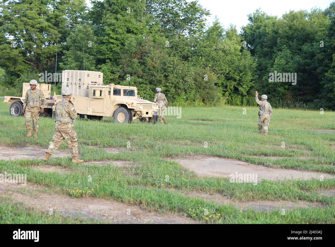 Counter Mortar Radar New York Army National Guard Soldiers with the
