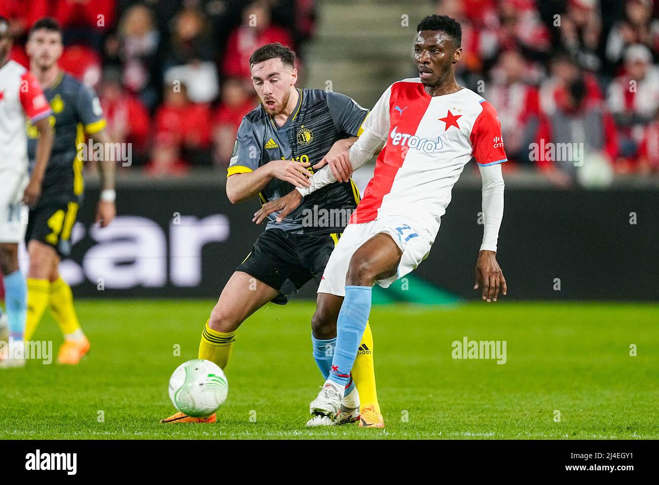 Ibrahim Traore (Slavia Praha) during the Uefa Champions League