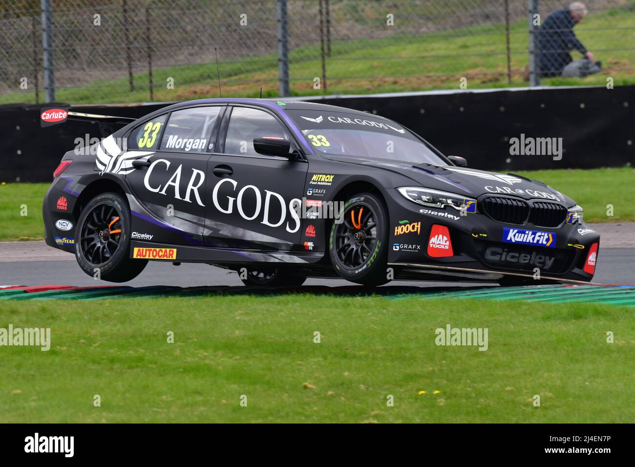 Adam Morgan, BMW 330e M Sport, BTCC bounces back into action in ...