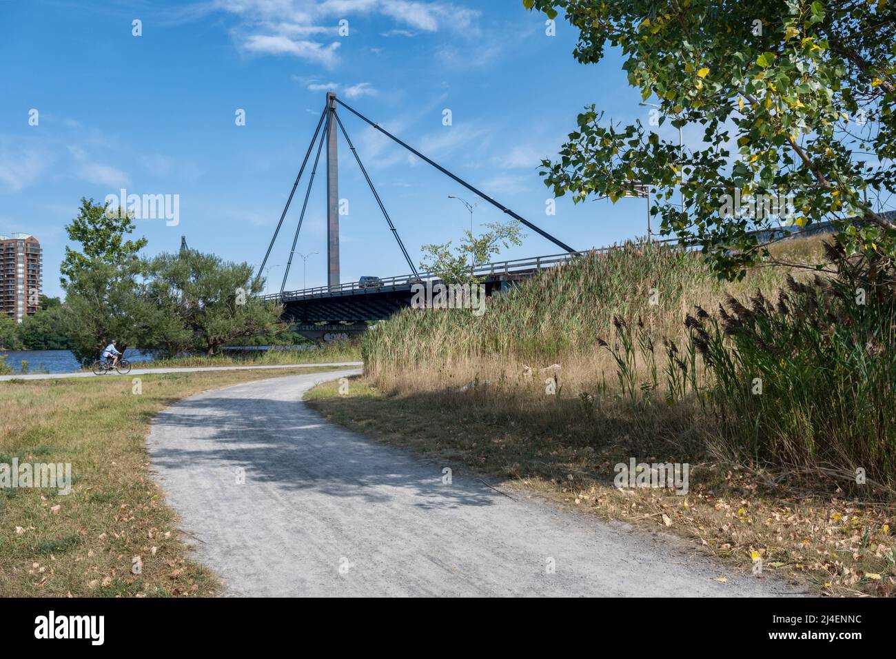 Parcnature de l'ÎledelaVisitation in Montreal, Quebec, Canada