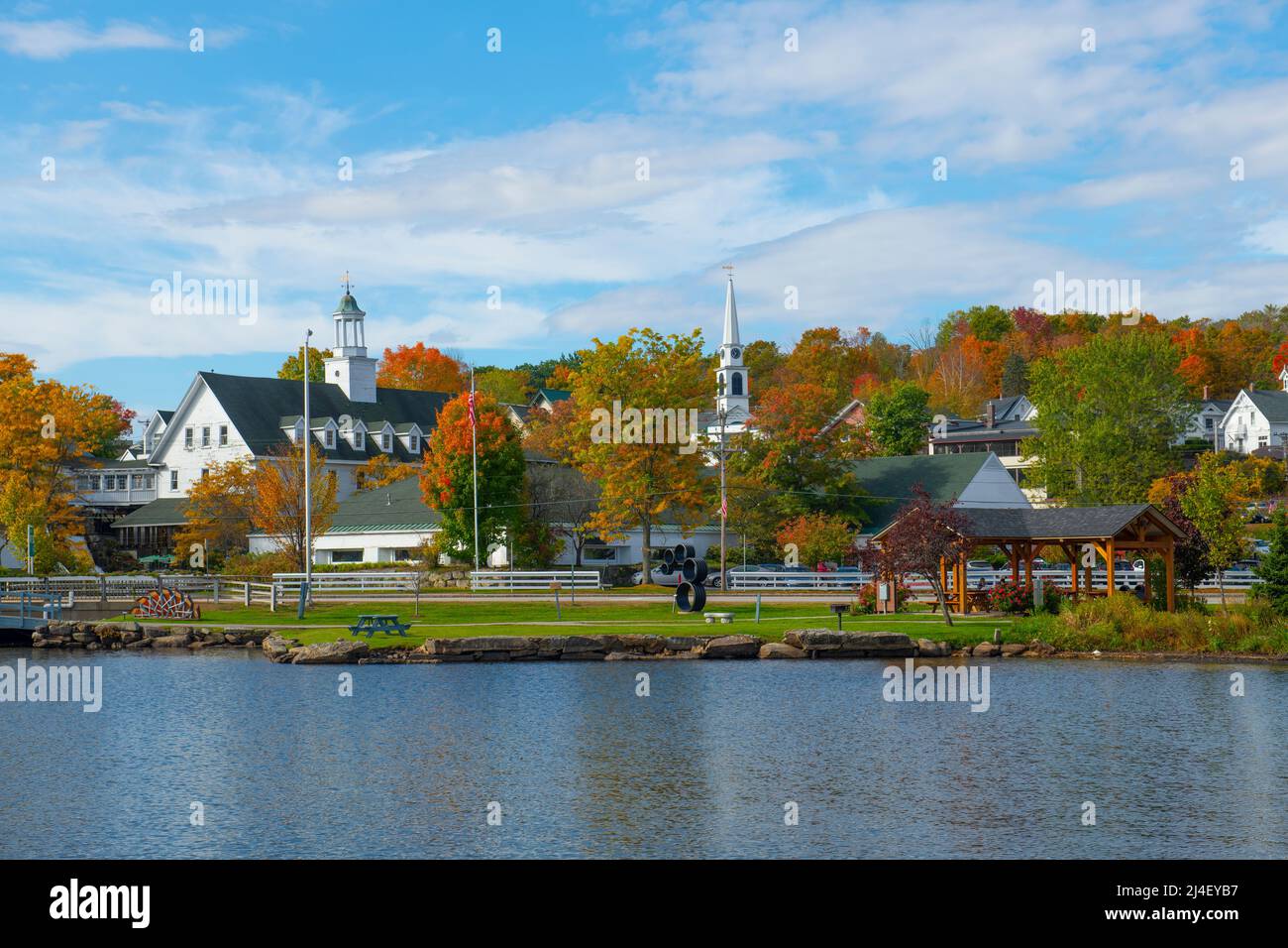 Meredith historic town center and Mill Falls Marketplace by the Lake ...