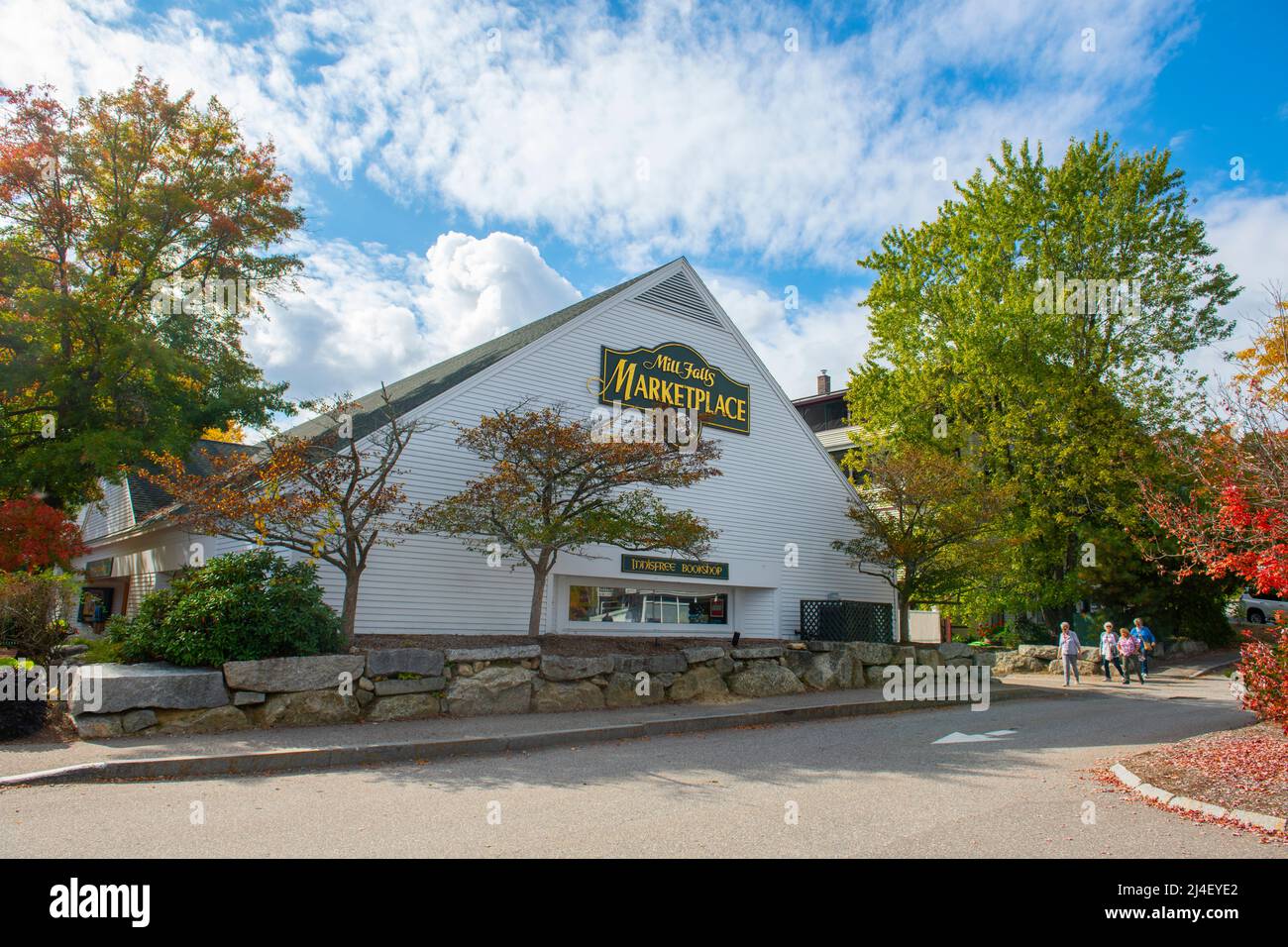 Innisfree at Mill Falls Marketplace in historic town center of Meredith, New Hampshire