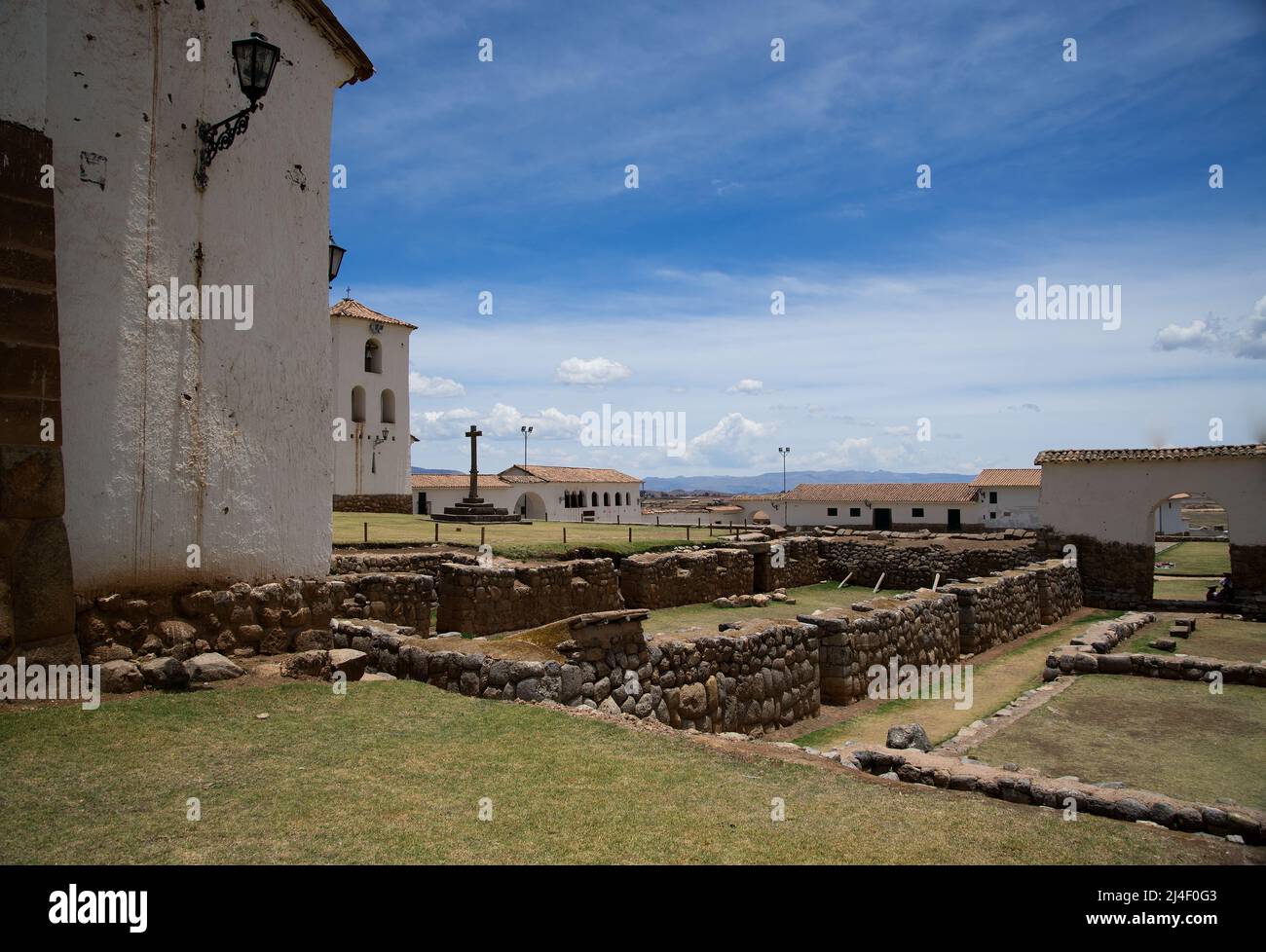 Chinchero Village Cusco Region of Peru Stock Photo