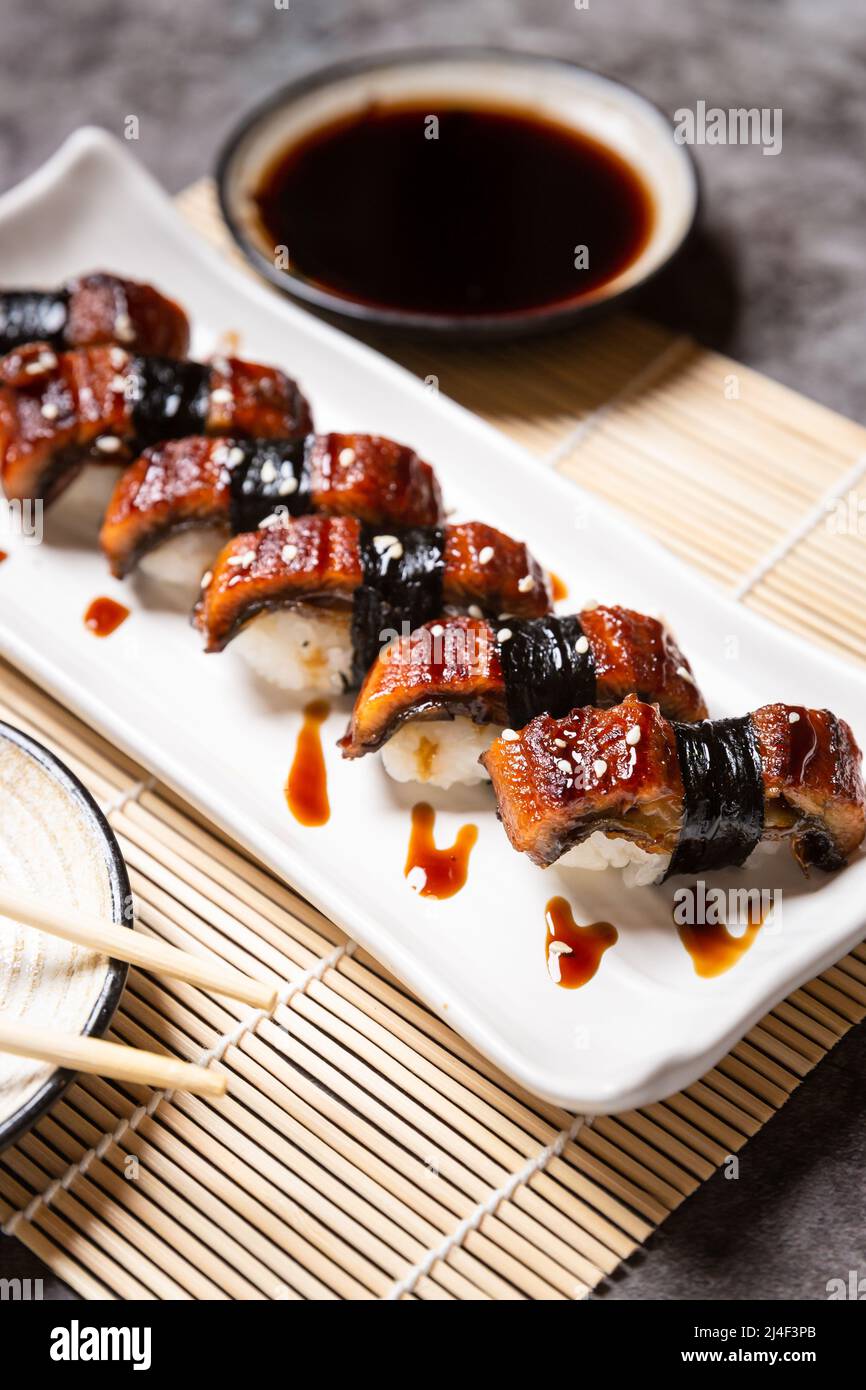 Eel sauce hi-res stock photography and images - Alamy