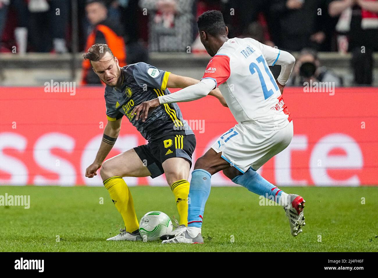 Ibrahim Traore (Slavia Praha) during the Uefa Champions League