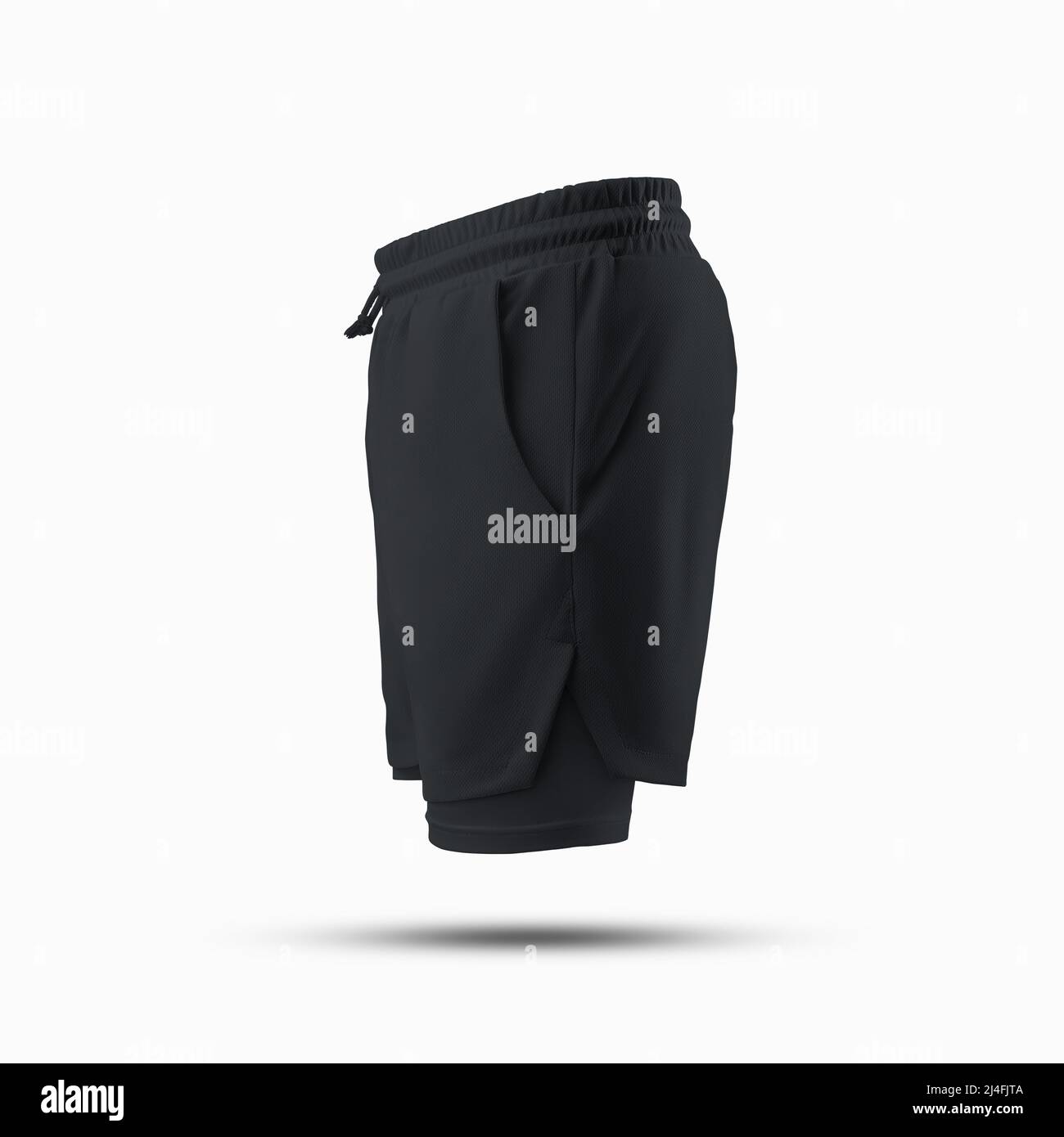 drawstring waist, 3D rendering 