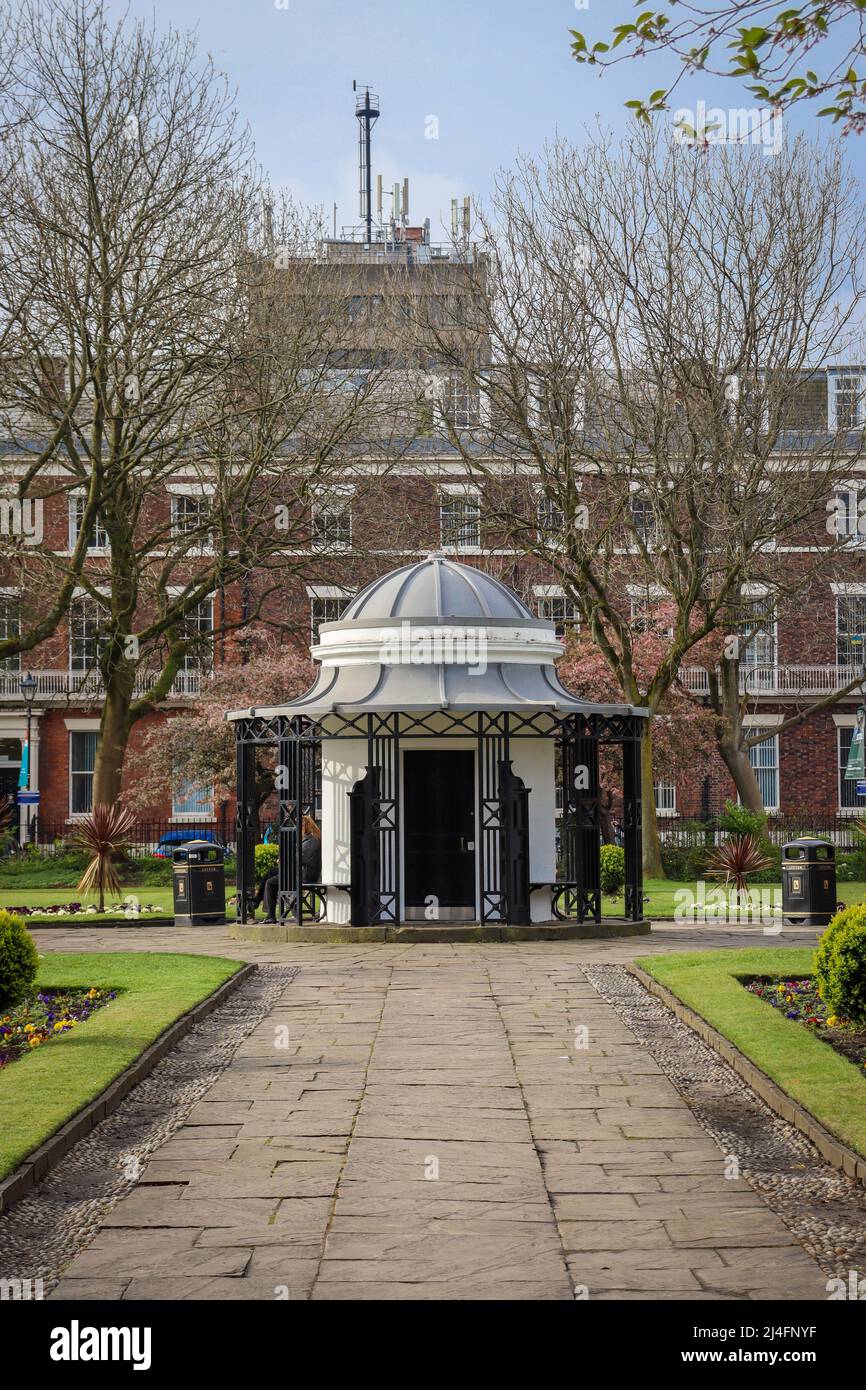 Abercromby Square Park, Oxford Street, Liverpool Stock Photo