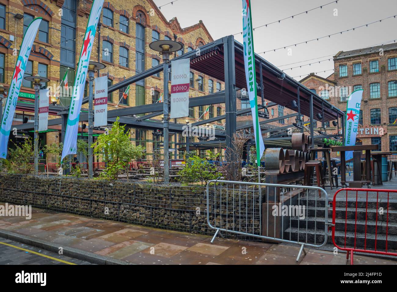 Liverpool Concert Square Stock Photo - Alamy