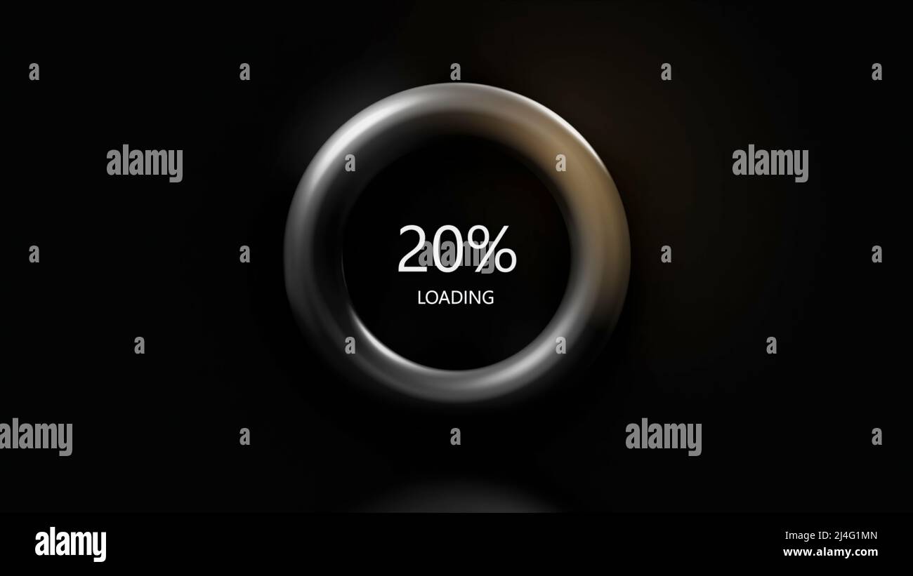 Animated progress bar hi-res stock photography and images - Alamy