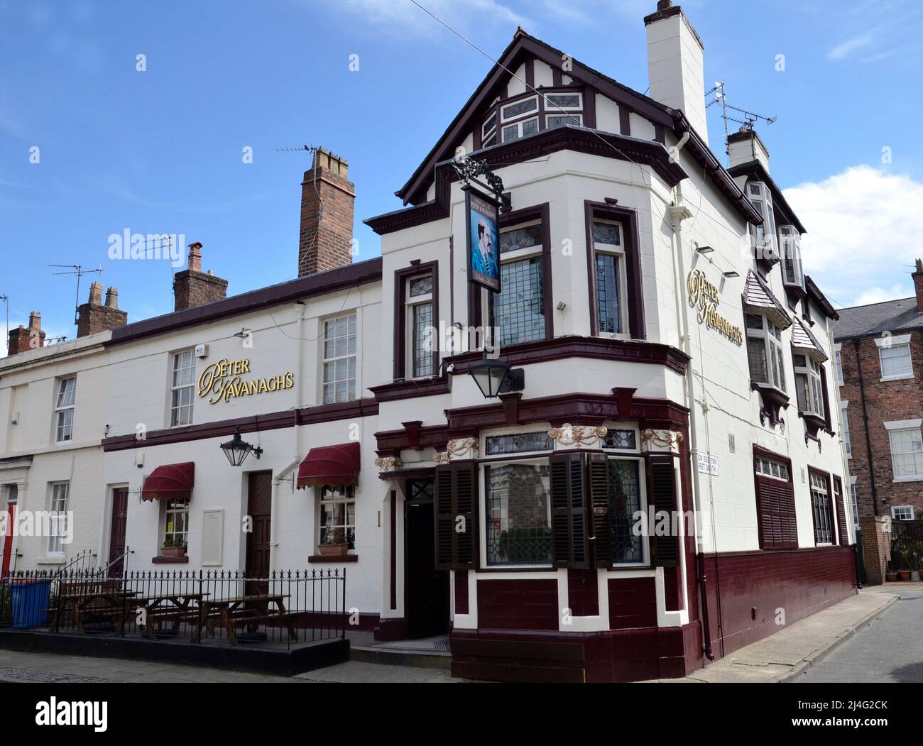 Peter Kavanaghs, a famous pub in Liverpool, Merseyside Stock Photo