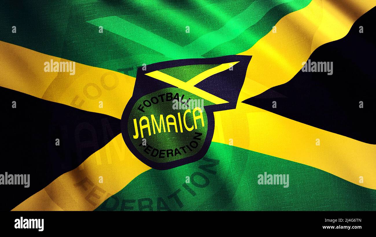 Jamaican Flag 3d Animation Animated Jamaica Flag 3D Model In