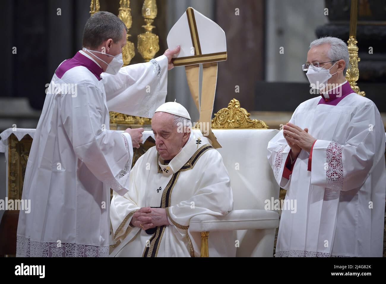 vatican-city-state-vatikanstadt-14th-apr-2022-pope-francis-chrismal