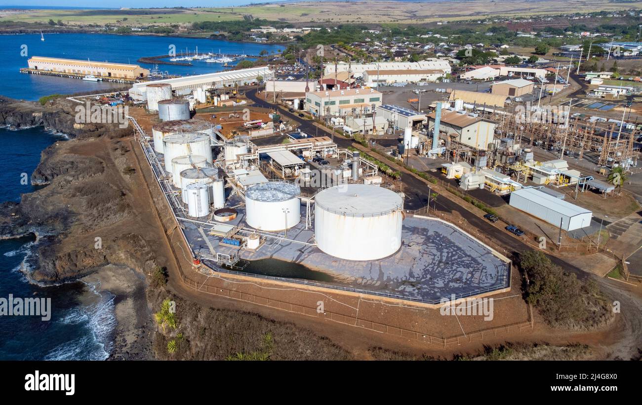 Kauai Island Utility Cooperative, KIUC, Kauai, Hawaii Stock Photo