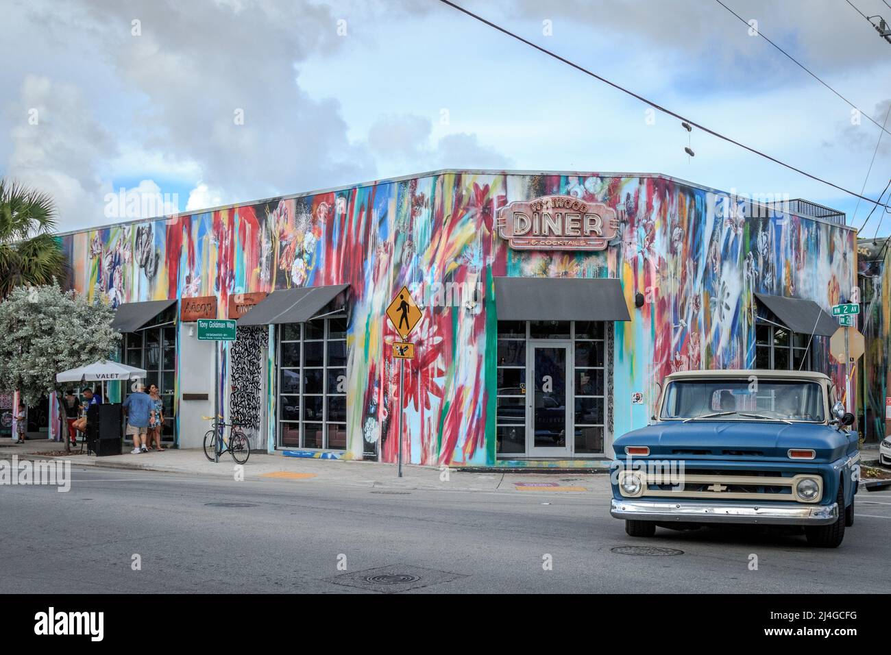 Wynwood Art District, Miami Stock Photo