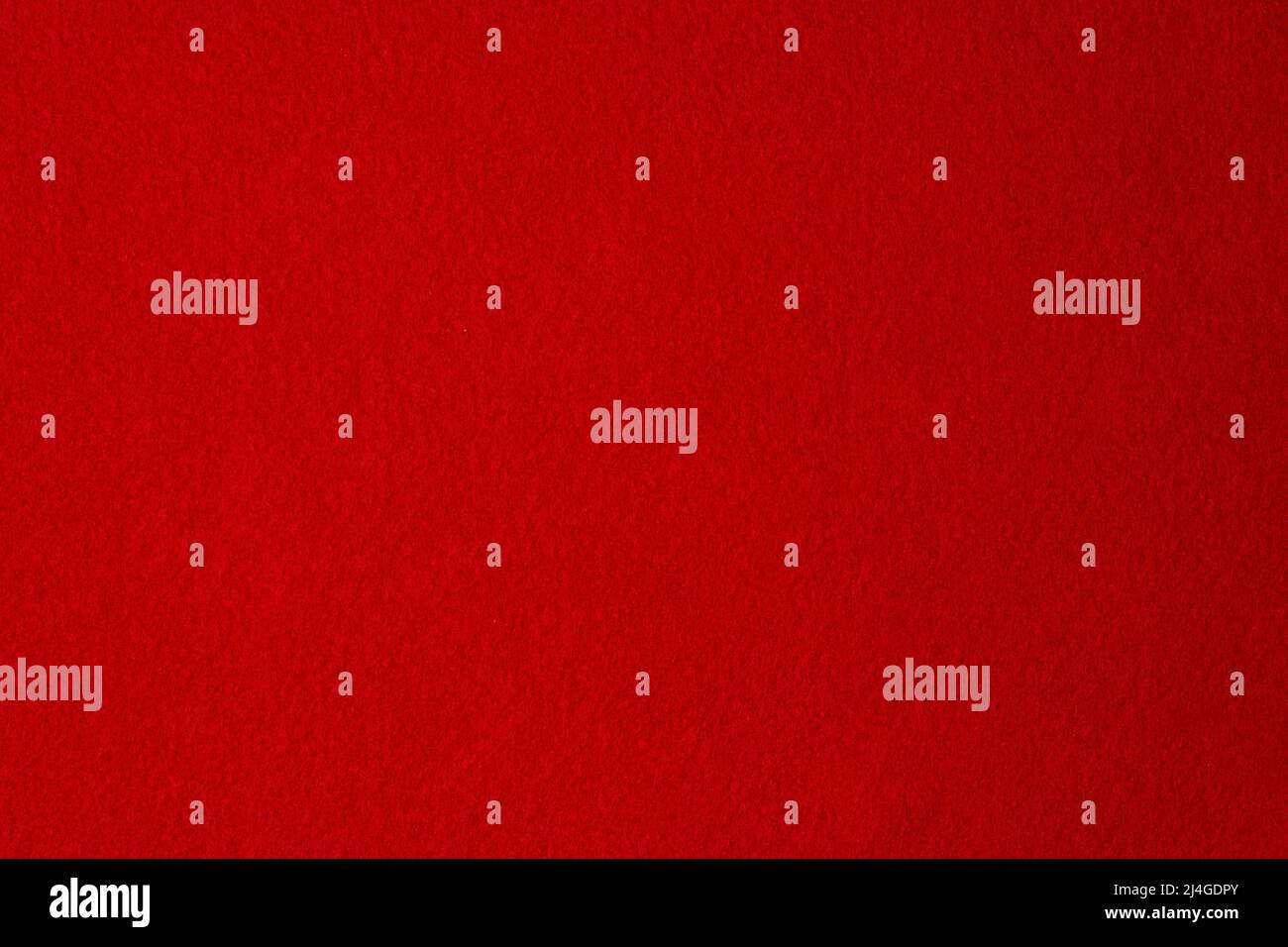 Red felt textile fabric texture background Stock Photo