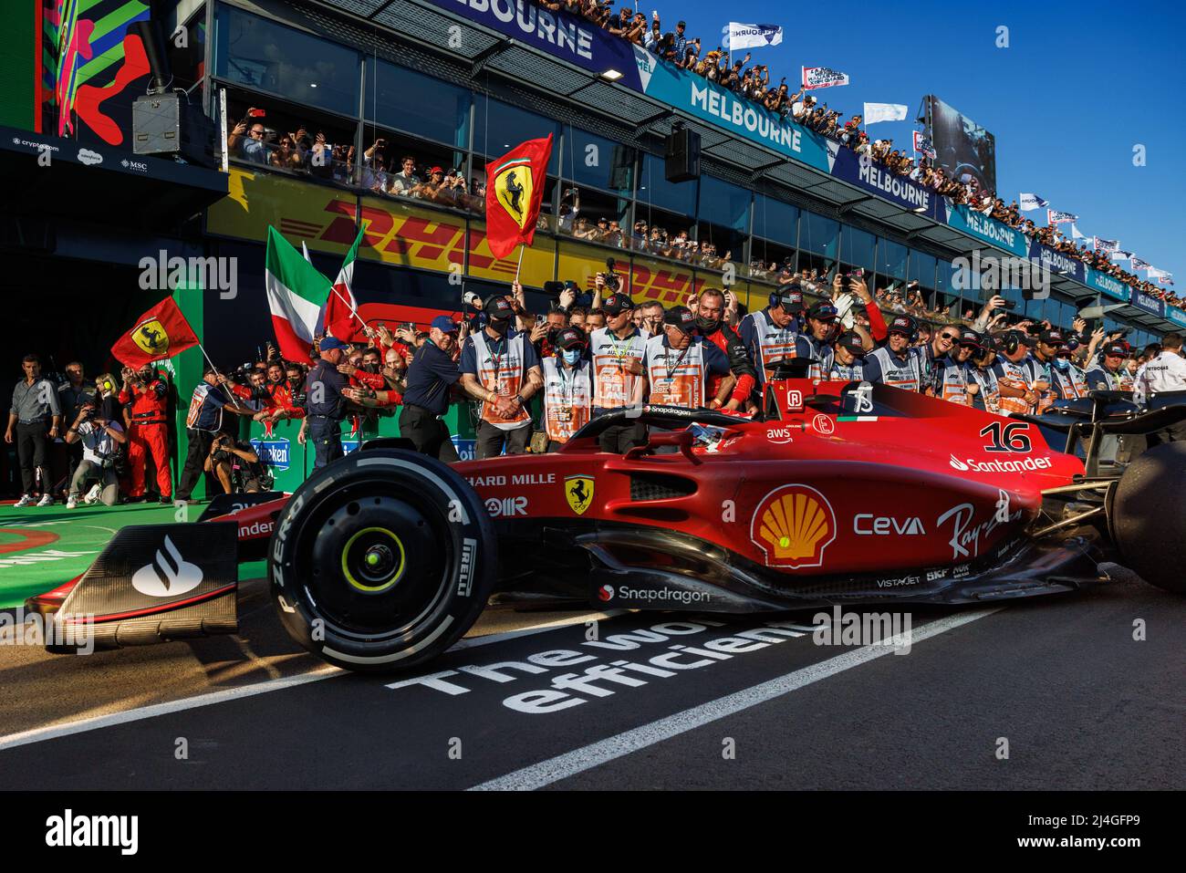 Formule 1 ferrari charles leclerc sun