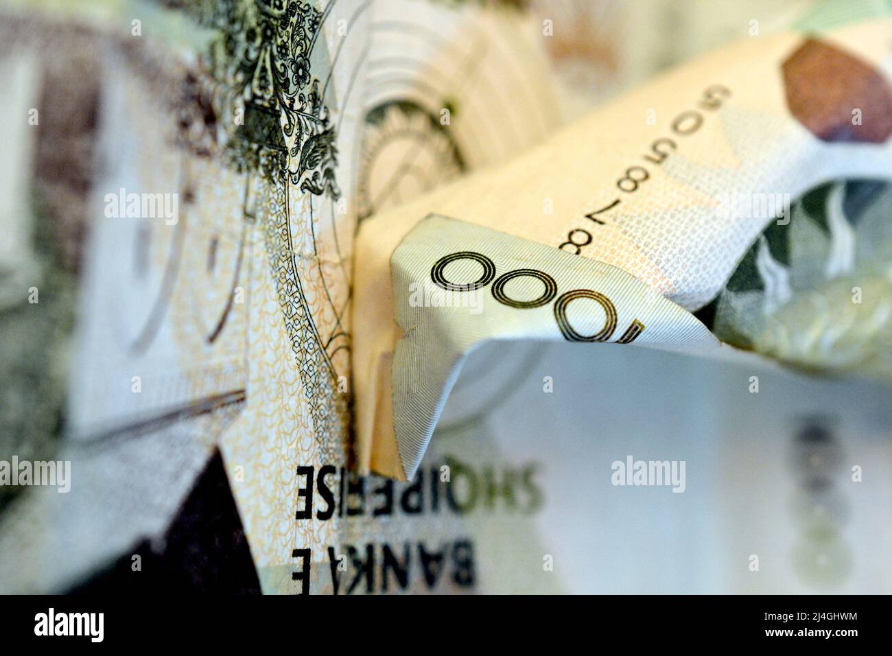 Albanian banknotes hi res stock photography and images alamy