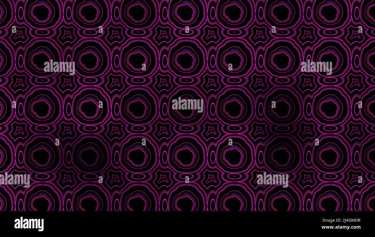 Hypnotic pattern with squares and flashes. Design. Repeating kaleidoscopic pattern with pulsating flashes. Disco pattern with squares and flashes Stock Photo