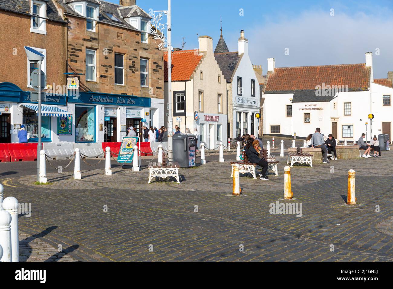 Anstruther Fish Bar, Fife Scotland UK Stock Photo Alamy