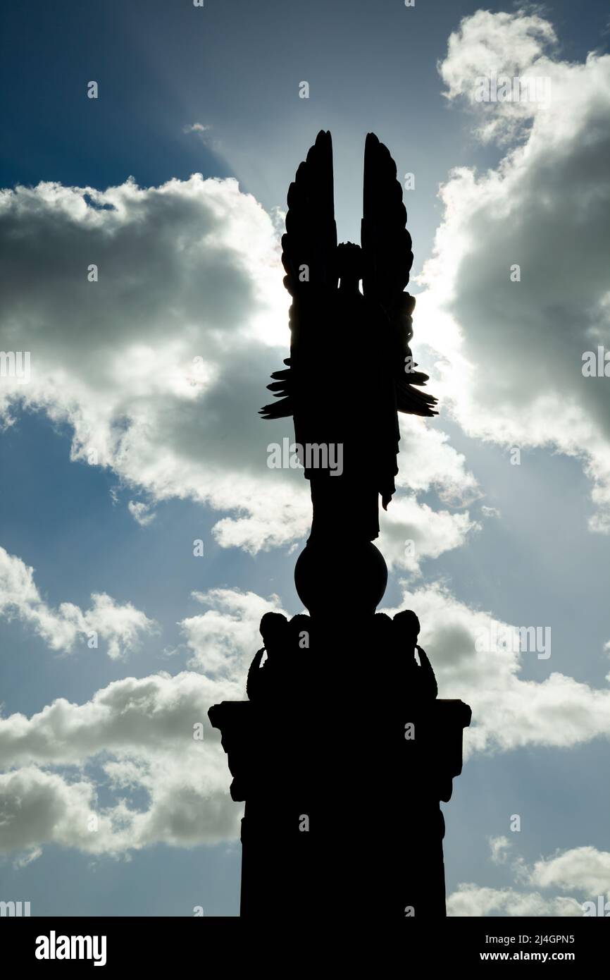 Statue of Peace on Brighton seafront, East Sussex, England Stock Photo