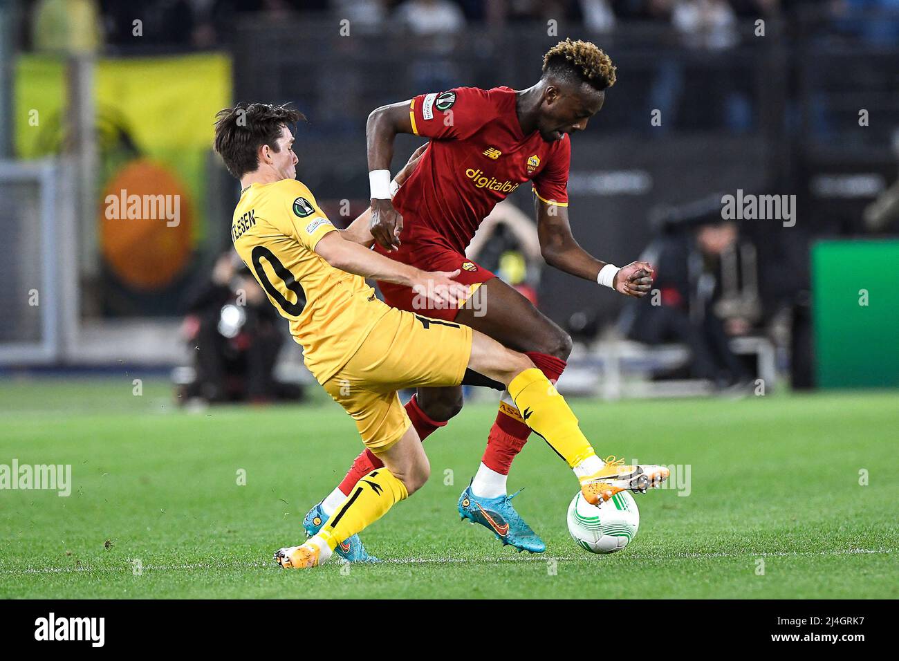 14th April 2022 Stadio Olimpico Rome Italy Uefa Europa Conference League Football As Roma 