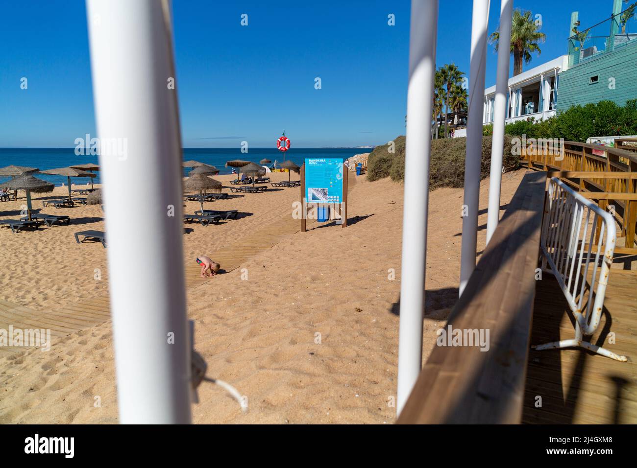 Praia de Vale do Lobo, Algarve Portugal Stock Photo Alamy