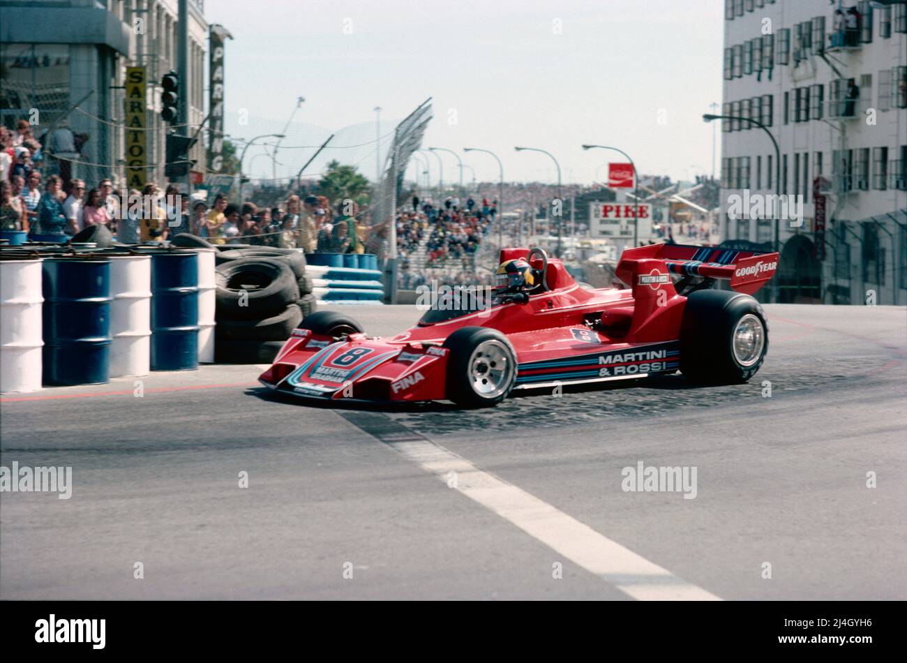 Carlos Pace. 1976 United States Grand Prix West Stock Photo - Alamy