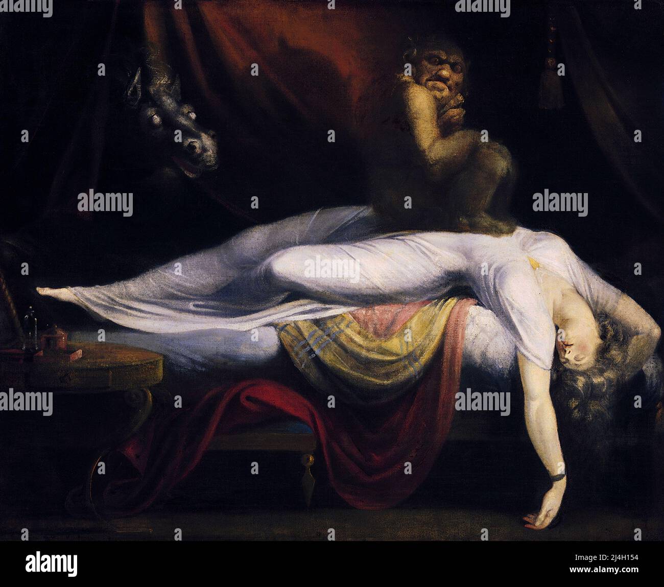 The Nightmare (1781), Painting by Henry Fuseli Stock Photo