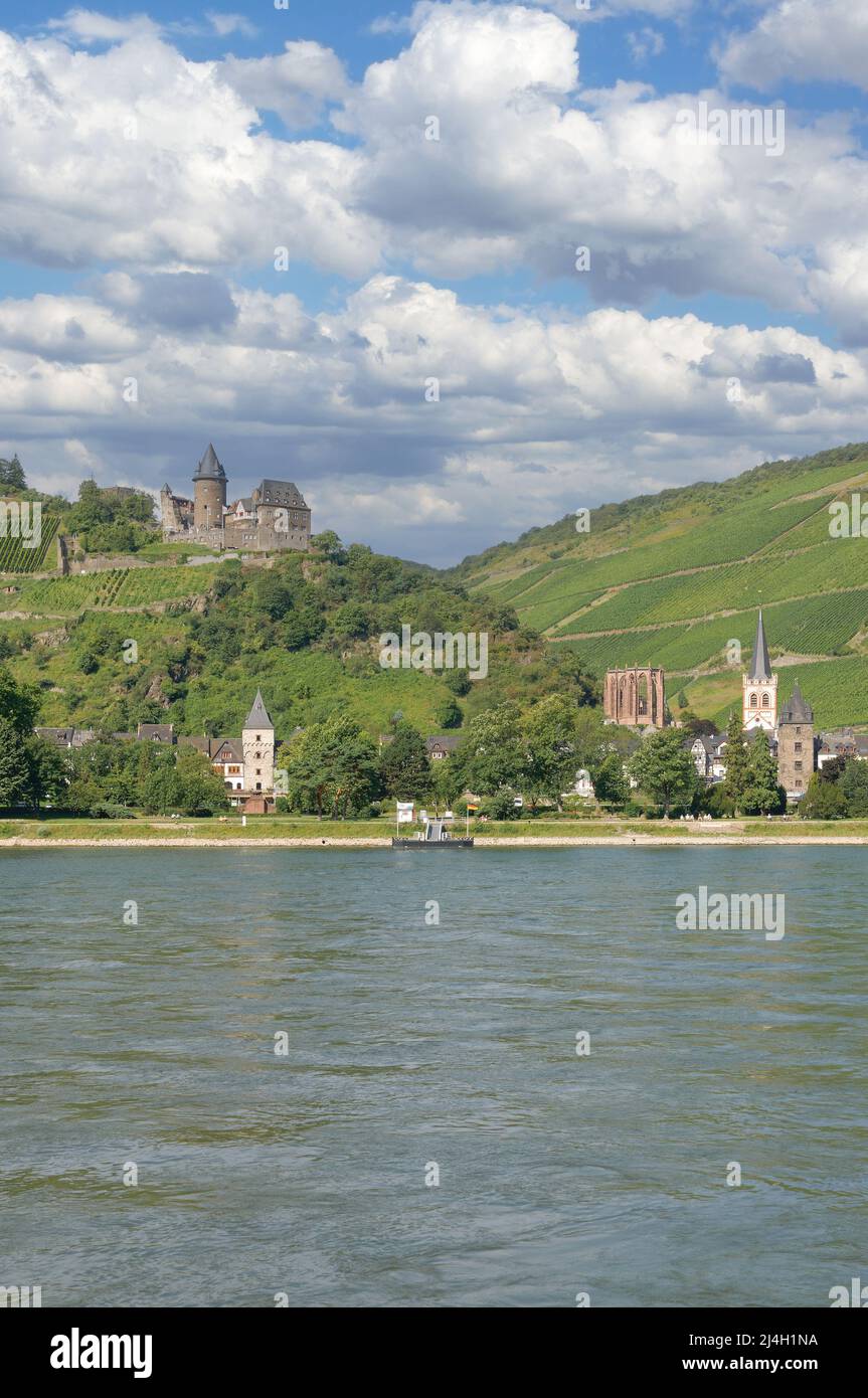 famous Wine Village of Bacharach at Rhine River,Germany Stock Photo Alamy