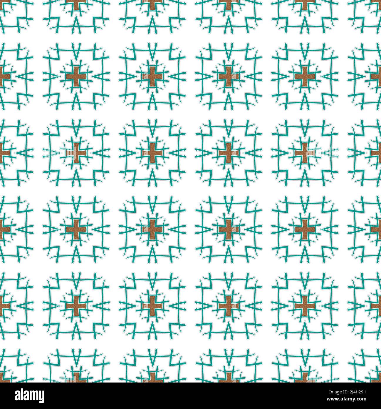 Textile Pattern Cross background green textile pattern with cross pattern Stock Photo - Alamy