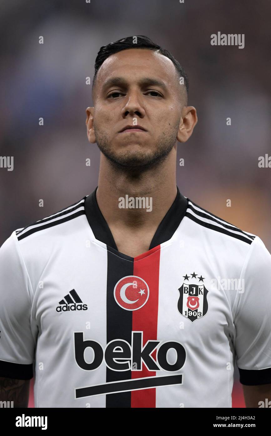 BesiktasâÂ€Â™s Josef De Souza during Galatasaray - Besiktas Turkish Super  League Game at Galatasaray TT Arena in Istanbul, Turkey, on May 9, 2021.  Photo by Tolga Adanali/Depo Photos/ABACAPRESS.COM Stock Photo - Alamy